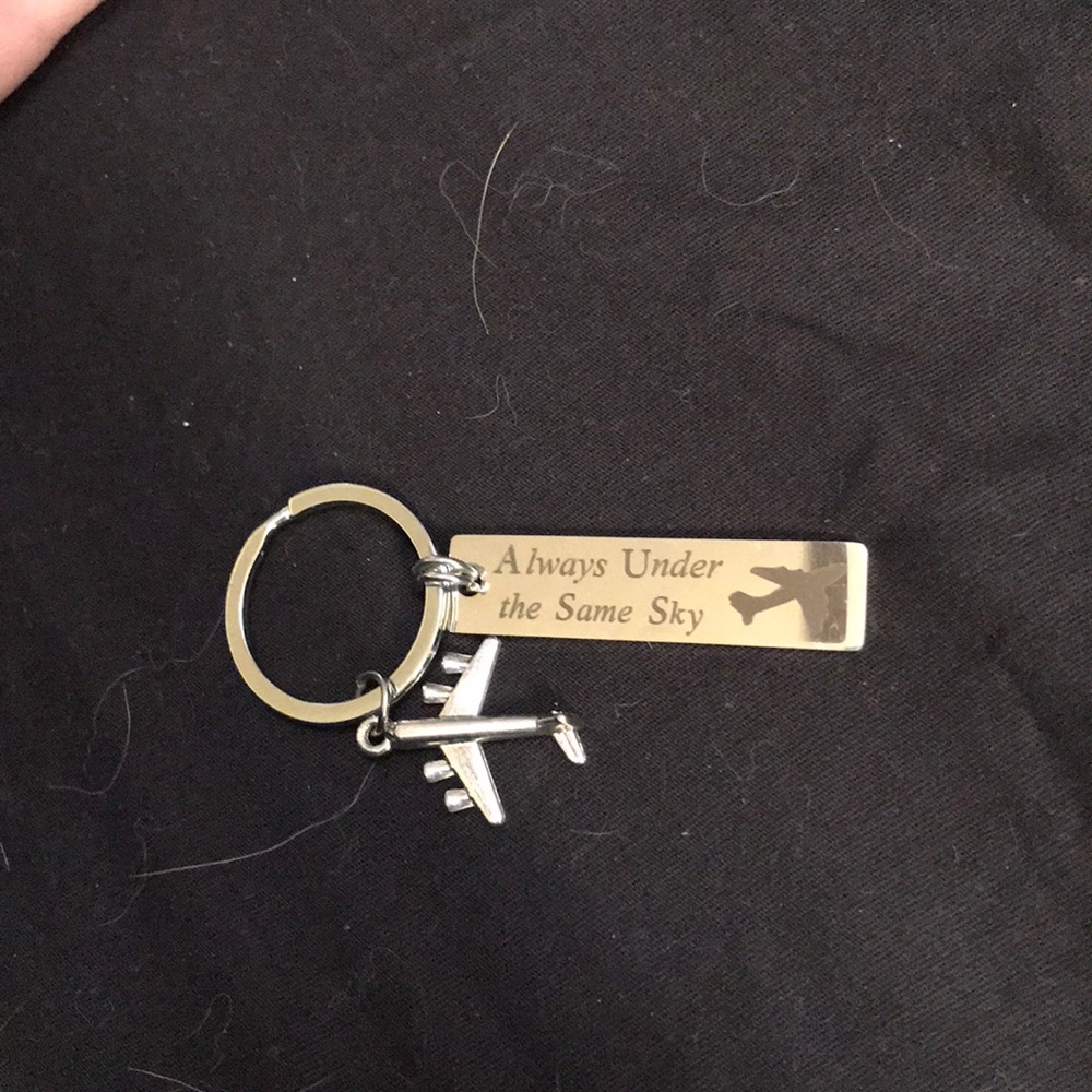 Plane keychain